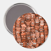 Aimant TIKI Pattern 3 (Recto/Verso)