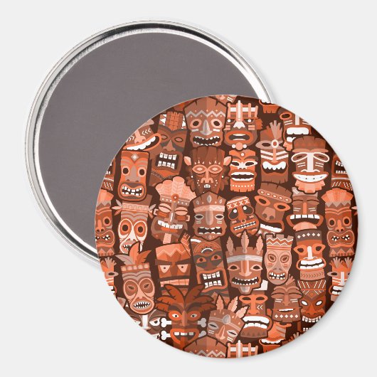 Aimant TIKI Pattern 3 (Recto/Verso)