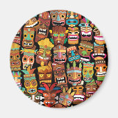 Aimant TIKI Pattern 4 (Devant)