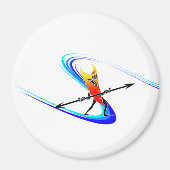 Aimant Tiki Surfer (Devant)