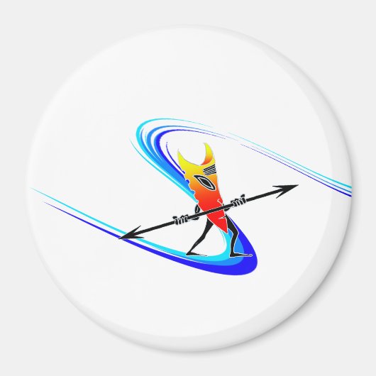 Aimant Tiki Surfer (Devant)