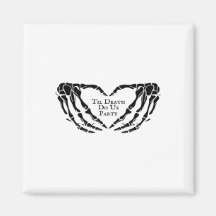 Aimant Til Death - Skeleton Heart Hands