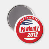 Aimant Tim Pawlenty 2012 (Recto/Verso)