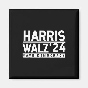 Aimant Tim-walz-2024 Élections Hommes Femmes Enfants Vals
