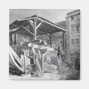 Aimant Timber Yard, Finsbury, 1825