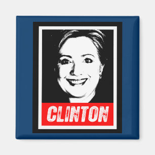 AIMANT TIMBRE 2016 DE HILARY CLINTON