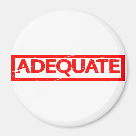 Aimant Timbre adéquat (Devant)