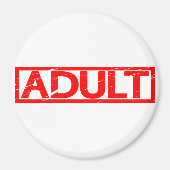 Aimant Timbre adulte (Devant)