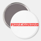 Aimant Timbre agressif passif (Recto/Verso)