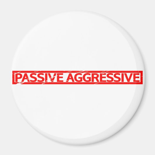 Aimant Timbre agressif passif (Devant)