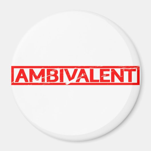 Aimant Timbre ambivalent (Devant)