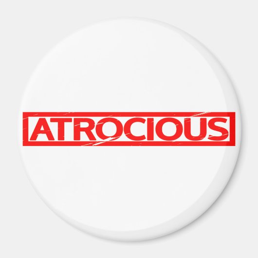 Aimant Timbre Atrocique (Devant)