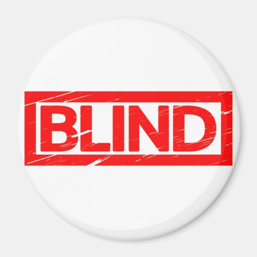 Aimant Timbre aveugle (Devant)