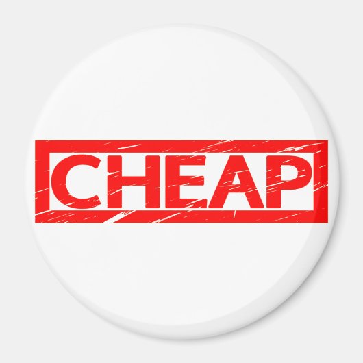 Aimant Timbre bon marché (Devant)