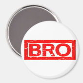 Aimant Timbre Bro (Recto/Verso)
