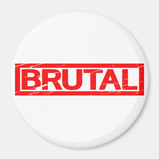 Aimant Timbre Brutal (Devant)