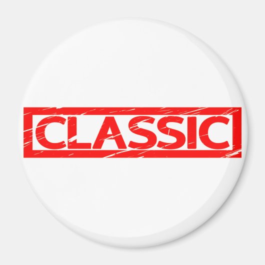 Aimant Timbre classique (Devant)