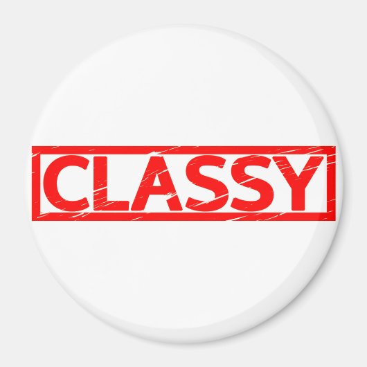 Aimant Timbre classique (Devant)