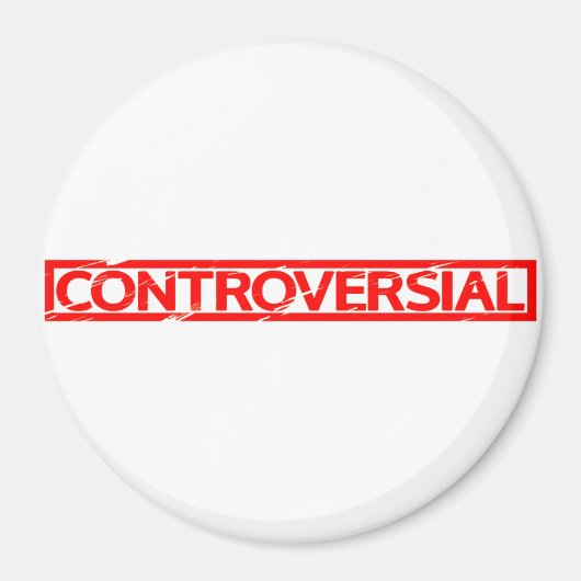 Aimant Timbre controversé (Devant)