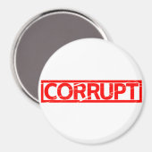 Aimant Timbre corrompu (Recto/Verso)