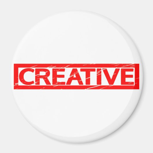 Aimant Timbre créatif (Devant)