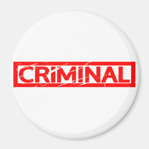 Aimant Timbre criminel