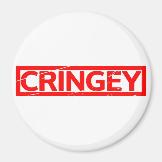 Aimant Timbre Cringey (Devant)