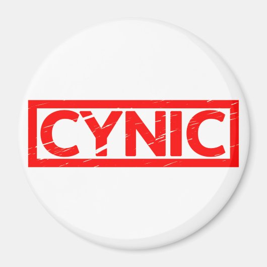 Aimant Timbre cynique (Devant)