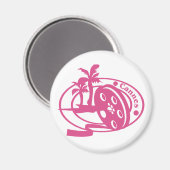 Aimant Timbre de Cannes (Recto/Verso)