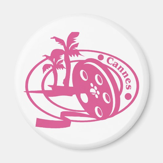 Aimant Timbre de Cannes (Devant)
