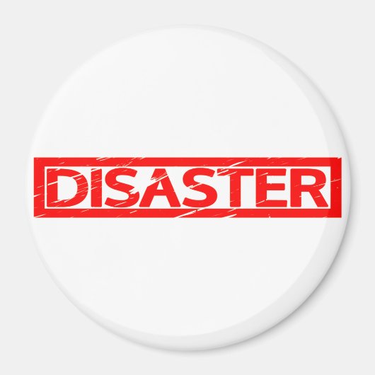 Aimant Timbre de catastrophe (Devant)