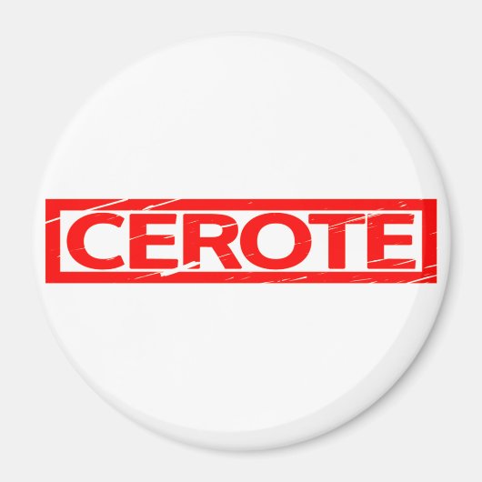 Aimant Timbre de certificat (Devant)