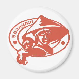 Aimant Timbre de Changhaï