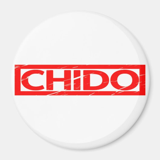 Aimant Timbre de chido (Devant)