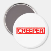 Aimant Timbre de Creeper (Recto/Verso)