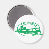 Aimant Timbre de Glasgow (Recto/Verso)