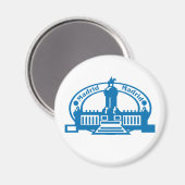 Aimant Timbre de Madrid (Recto/Verso)