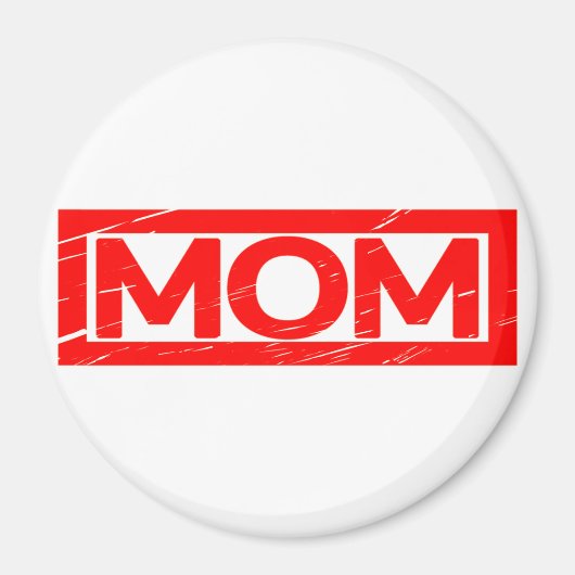 Aimant Timbre de maman (Devant)