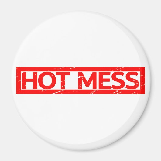 Aimant Timbre de mess chaud (Devant)