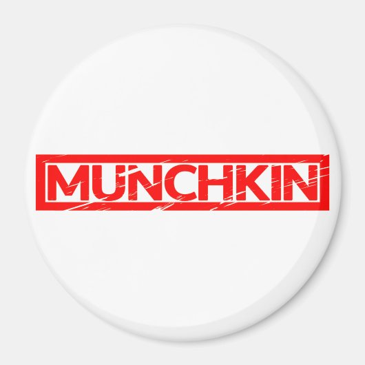 Aimant Timbre de Munchkin (Devant)