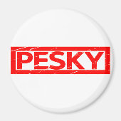 Aimant Timbre de Pesky (Devant)