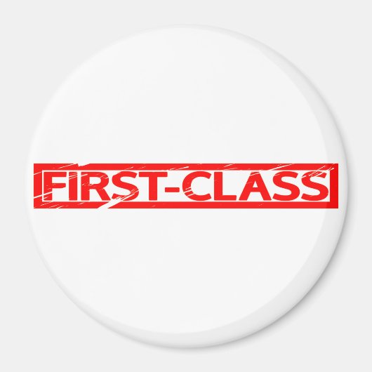 Aimant Timbre de première classe (Devant)