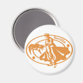 Aimant Timbre de Séville (Recto/Verso)