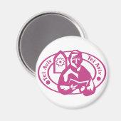 Aimant Timbre de Tel Aviv (Recto/Verso)