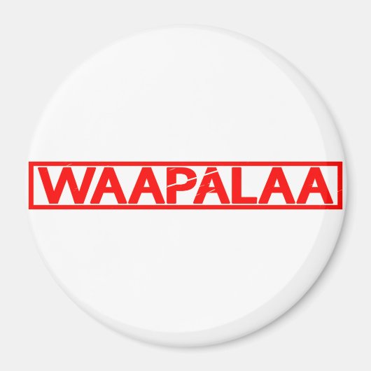 Aimant Timbre de Waapalaa (Devant)
