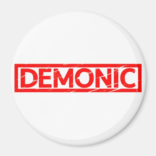Aimant Timbre démoniaque (Devant)