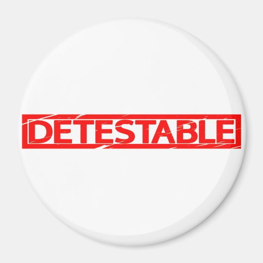 Aimant Timbre détectable (Devant)