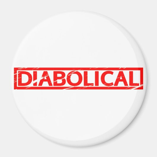 Aimant Timbre diabolique (Devant)