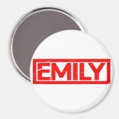 Aimant Timbre Emily (Recto/Verso)