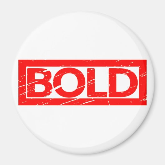 Aimant Timbre en gras (Devant)